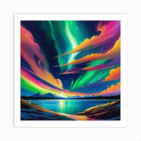 Aurora Borealis 29 Art Print