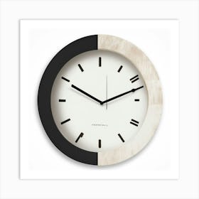 Wall Clock Art Print