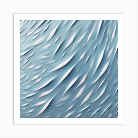 Abstract Wave Pattern 12 Art Print