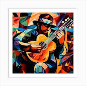 Acoustic Guitar 16 Art Print