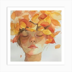 Autumn Leaves Art Print