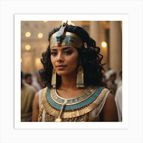 Egyptian Woman( pharaoh and ancient Egyptian ) Art Print