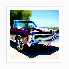 Chevrolet El Camino Art Print