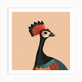 A Turkey Minimal Illustration Art Print