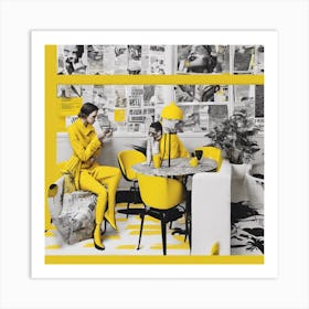 Yellow Room Art Print