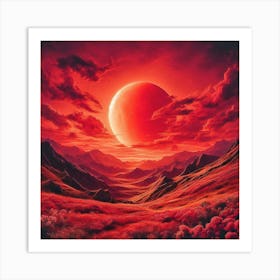 Red Planet Art Print