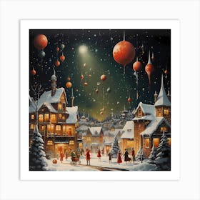 Tranquil Tannenbaum Dreams Art Print