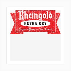 Rheingold Extra Dry Art Print