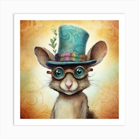 Mouse In A Hat 2 Poster