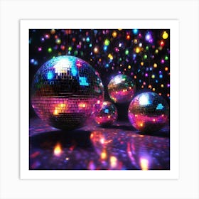 Disco Ball 38 Art Print