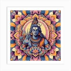 Lord Shiva 47 Art Print