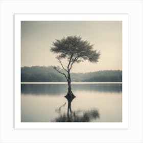 Lone Tree 5 Art Print