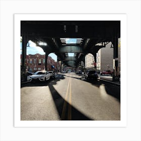 Brooklyn Cityscape Art Print