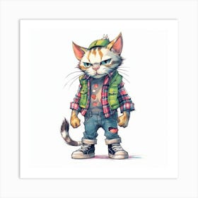 Kitty Cat 2 Art Print