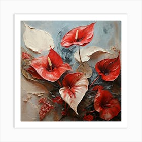 Anthurium 4 Art Print