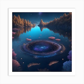 Nebula Art Print