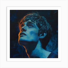 'The Boy In Blue' Art Print