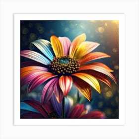 Colorful Flower 1 Art Print