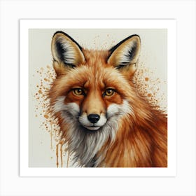 Fox c 1 Art Print