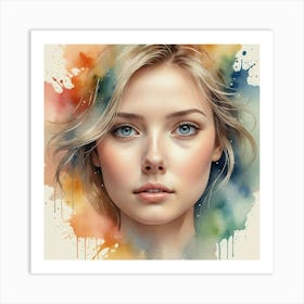 Watercolor Painting 12 Art Print