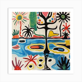 Magic Lagoon Art Print