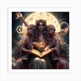 Three Witches 2 Art Print