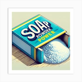 Soap Powder Power Art Print