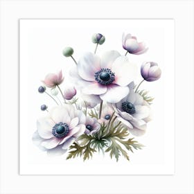 Anemones 3 Art Print