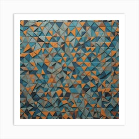 Triangle Wall Art Print