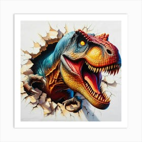 T-Rex Art Print