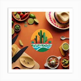 Mexican Food 9 Art Print