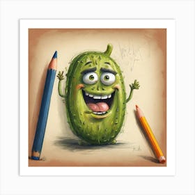 Pickle 28 Art Print