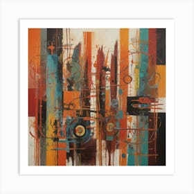 Abstract Painting 425 Art Print