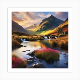 Scottish Landscape Art Print