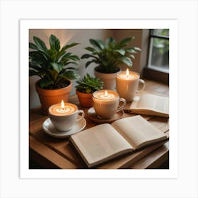 Book And Candle 9 Art Print