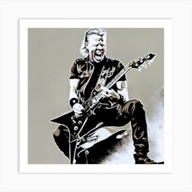 Metallica Art Print