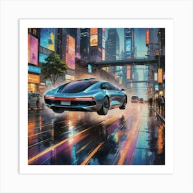 Car Art 24 Art Print