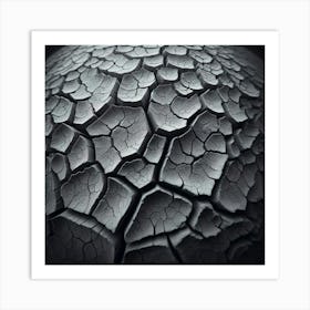 Cracked Earth Art Print