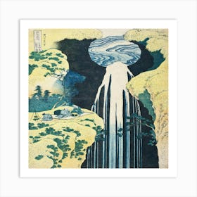 Waterfall By Tsutsumi Art Print