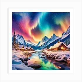 Aurora Borealis Art Print