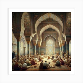 Islamic Prayer 3 Art Print