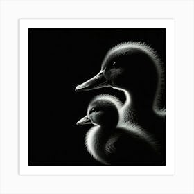 Ducklings Art Print