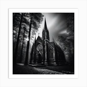 Church In The Woods 3 Art Print