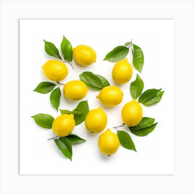 Lemons 1 Art Print