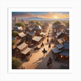 Red Dead Redemption 8 Art Print