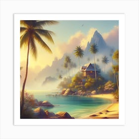 Tropical Paradise 19 Art Print