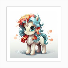 Unicorn 5 Art Print