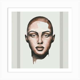 Portrait Of A Woman 34 Art Print