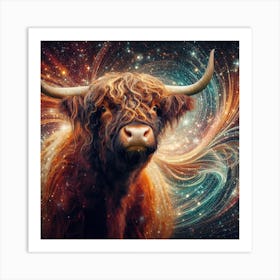 Highland Cow 22 Art Print