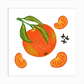 Oranges Art Print